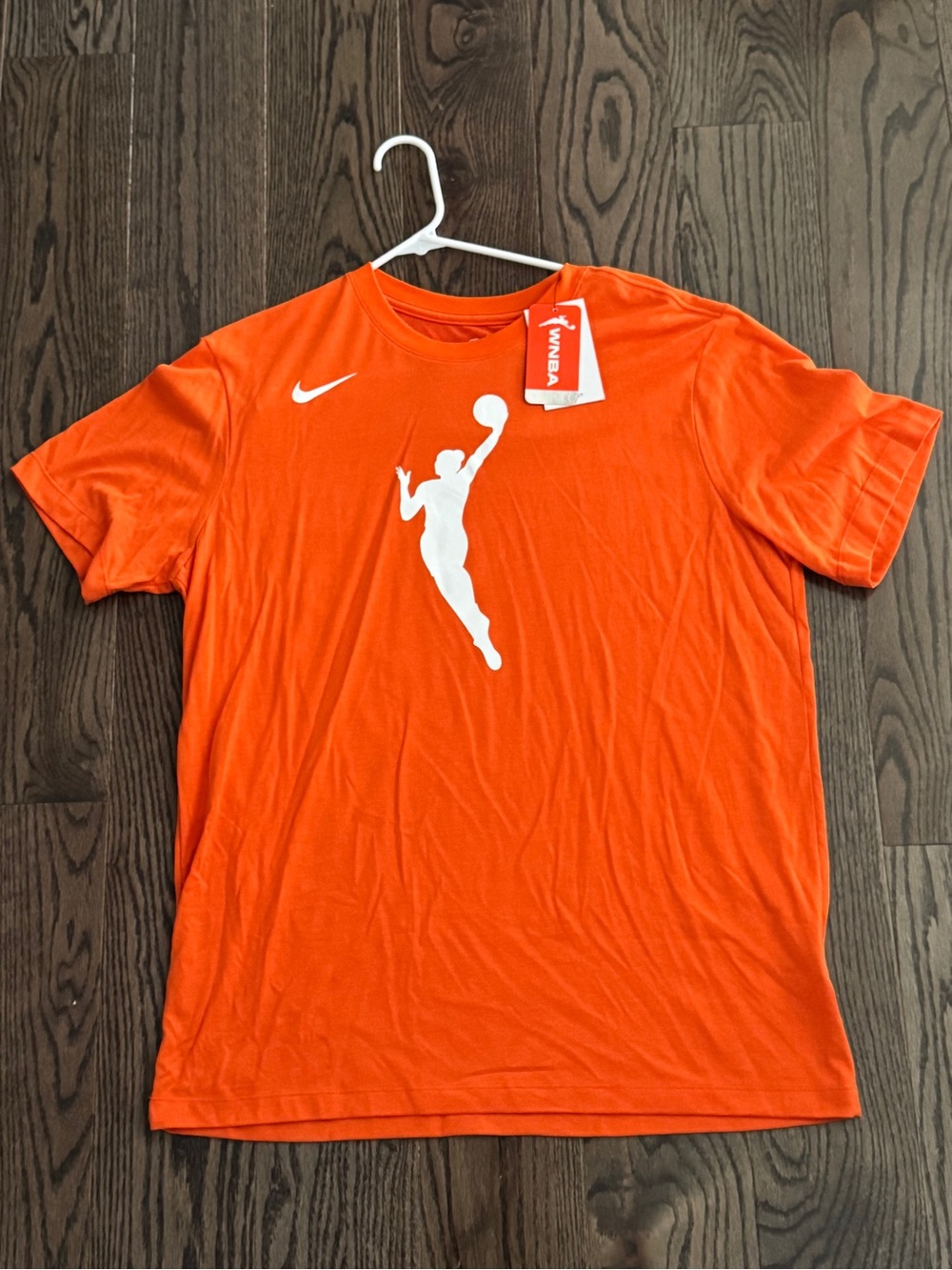 Nike orange WNBA tee BRAND NEW Size LARGE #WNBA #basketball